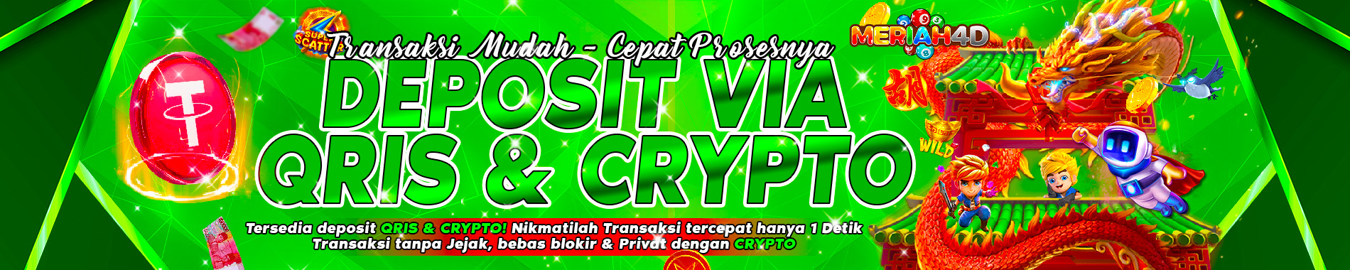 BANNER QRIS MERIAH4D